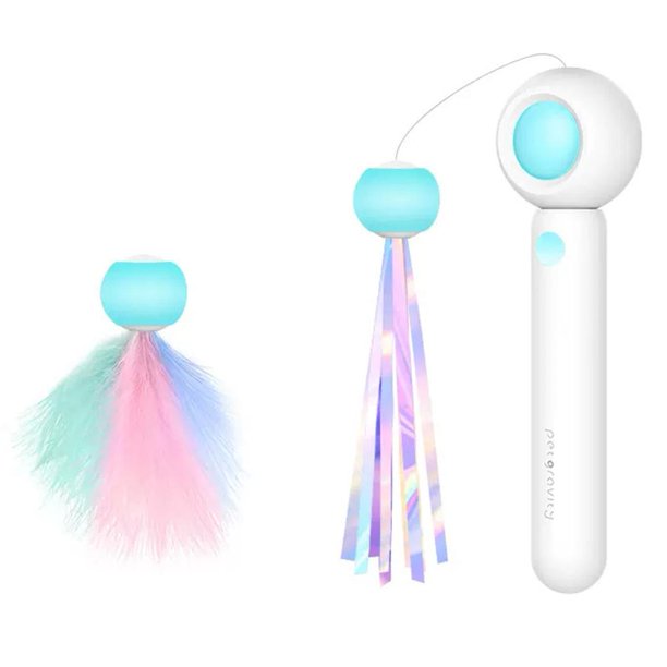 JUGUETE VARITA EXTENSIBLE BEEPAW WAND-E C/LASER AZUL - Imagen 2