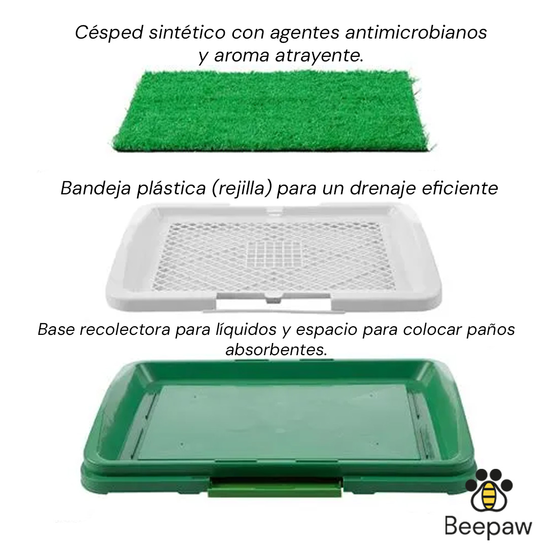 BANDEJA SANITARIA PARA PERROS MEDIUM 67 CM X 41,5 CM X 4 CM - Imagen 2