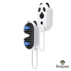 CEPILLO BEEPAW UV CON VAPOR PANDA CON MANGO BLANCO