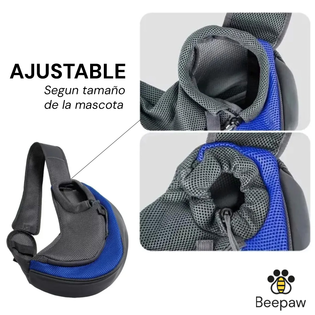 BOLSO CROSSBODY SMALL 25CM NEGRO/AZUL - Imagen 6