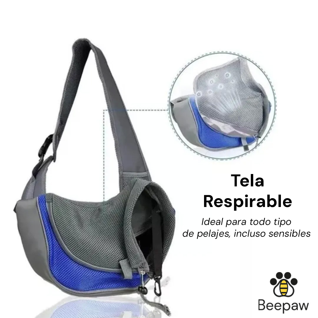 BOLSO CROSSBODY SMALL 25CM NEGRO/AZUL - Imagen 4