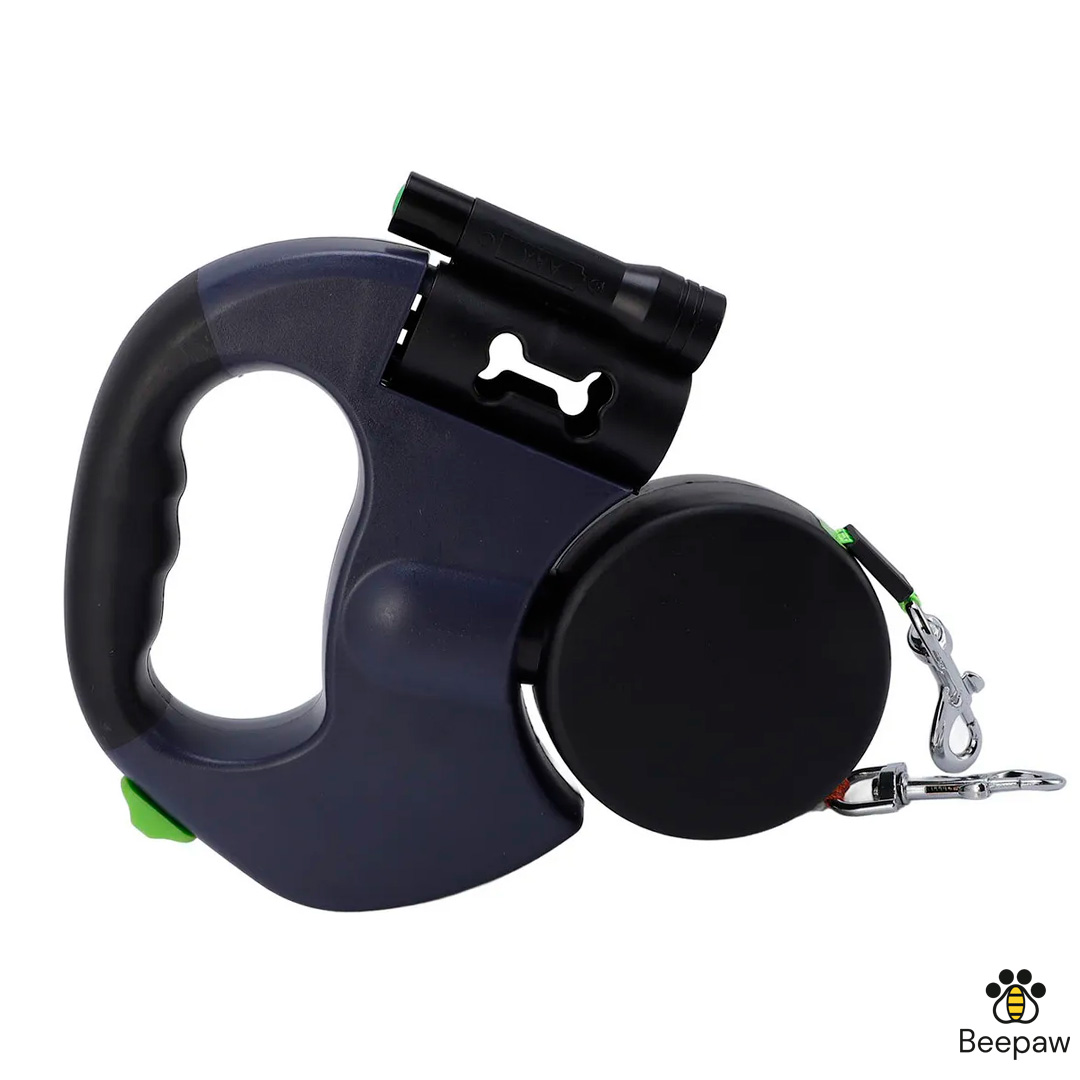 CORREA DE PASEO RETRACTIL DOBLE BEEPAW 3M - Imagen 3