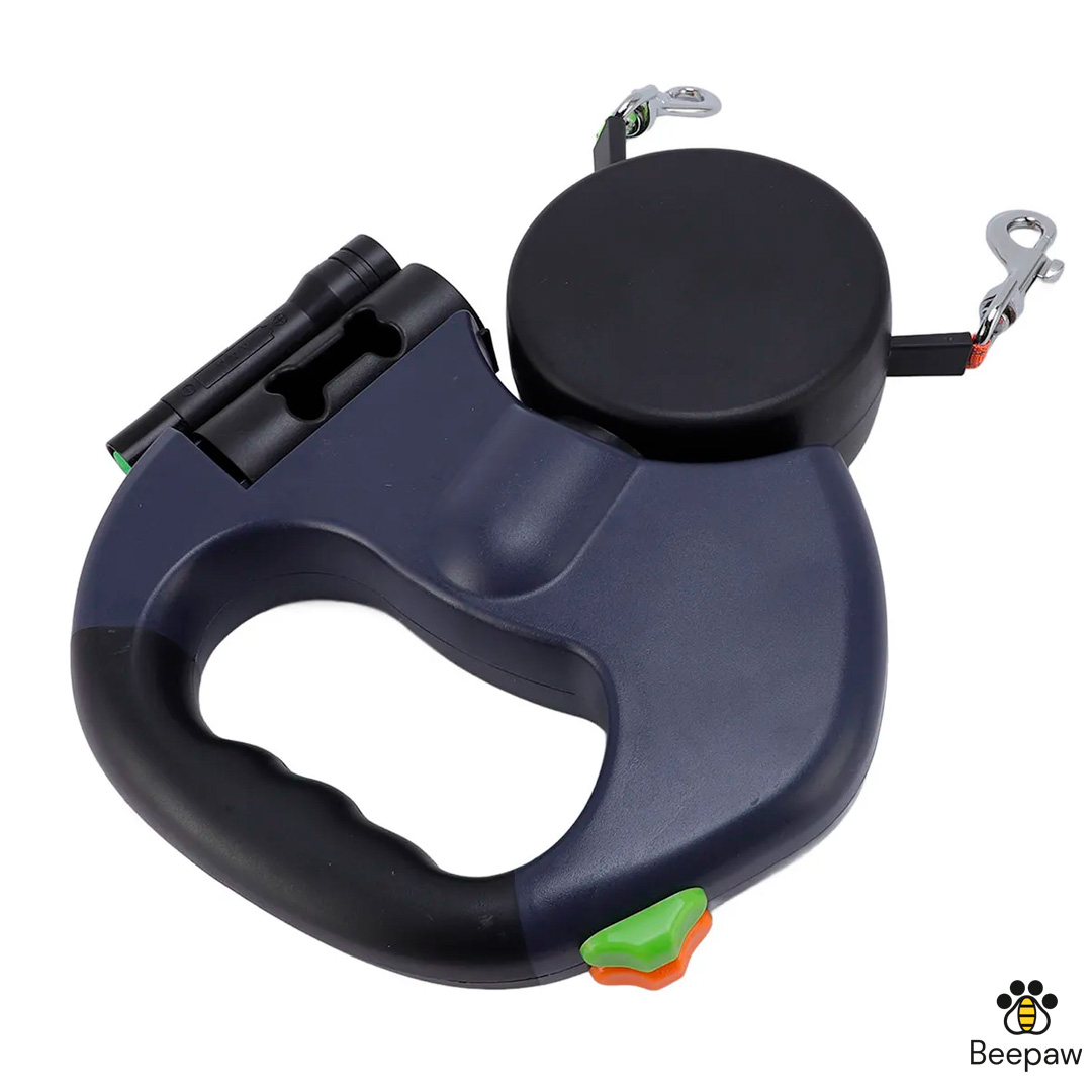 CORREA DE PASEO RETRACTIL DOBLE BEEPAW 3M - Imagen 4