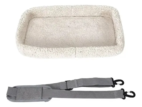 BOLSO TRANSPORTADOR PREMIUM PARA MASCOTAS BEEPAW GRIS - Imagen 3
