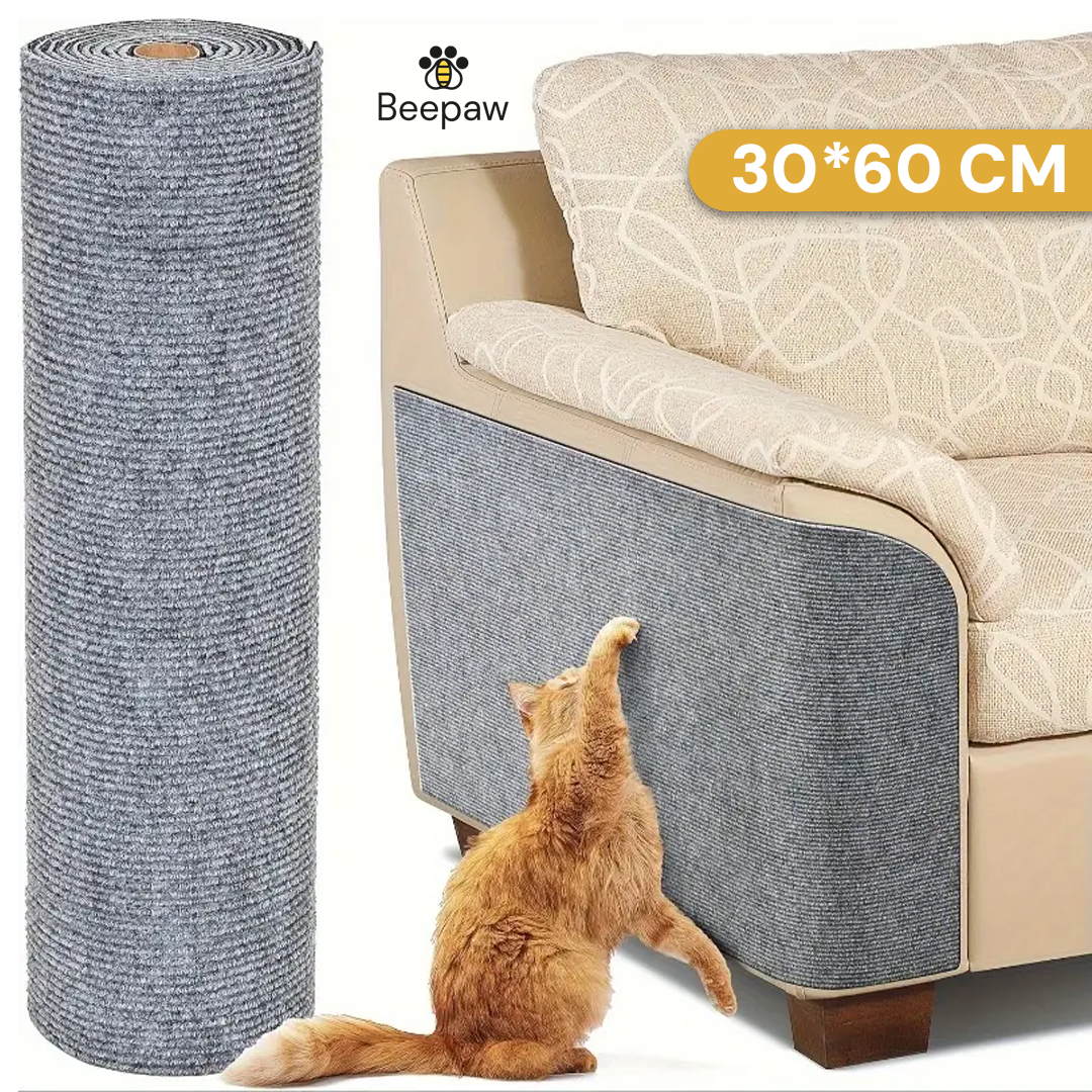 CUBRE SILLON ANTIDESGARRO RASCADOR 30*60. GRIS CLARO