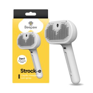 CEPILLO CON VAPOR Y CARDINA BEEPAW STROK-E BLANCO