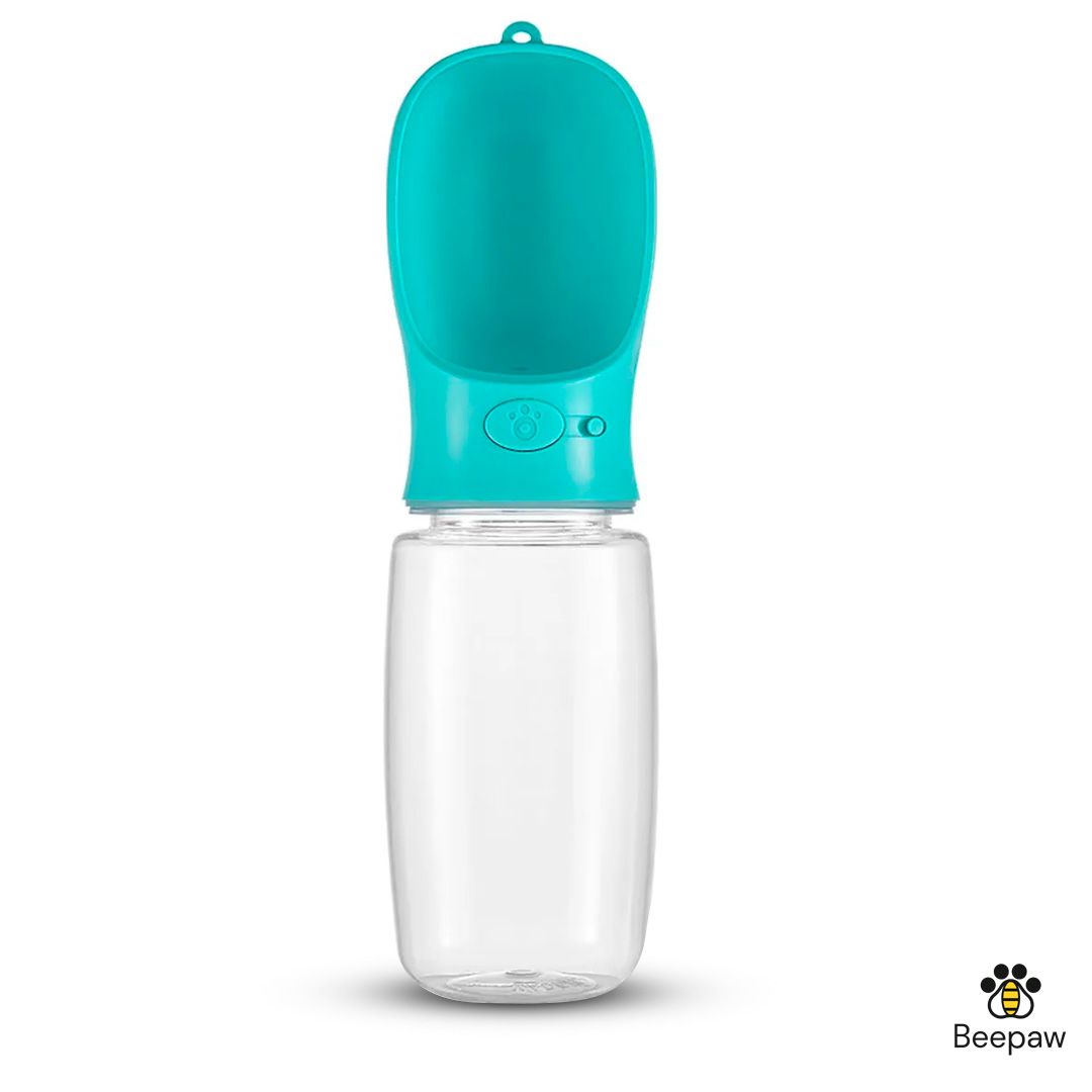 BOTELLA DISPENSADORA DE AGUA BEEPAW 550ML CELESTE