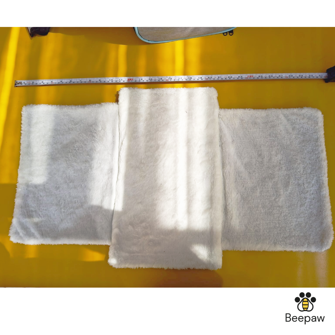 BOLSO EXPANSIBLE CON CARPA PARA MASCOTAS BEEPAW NEGRO C/ ROJO - Imagen 7