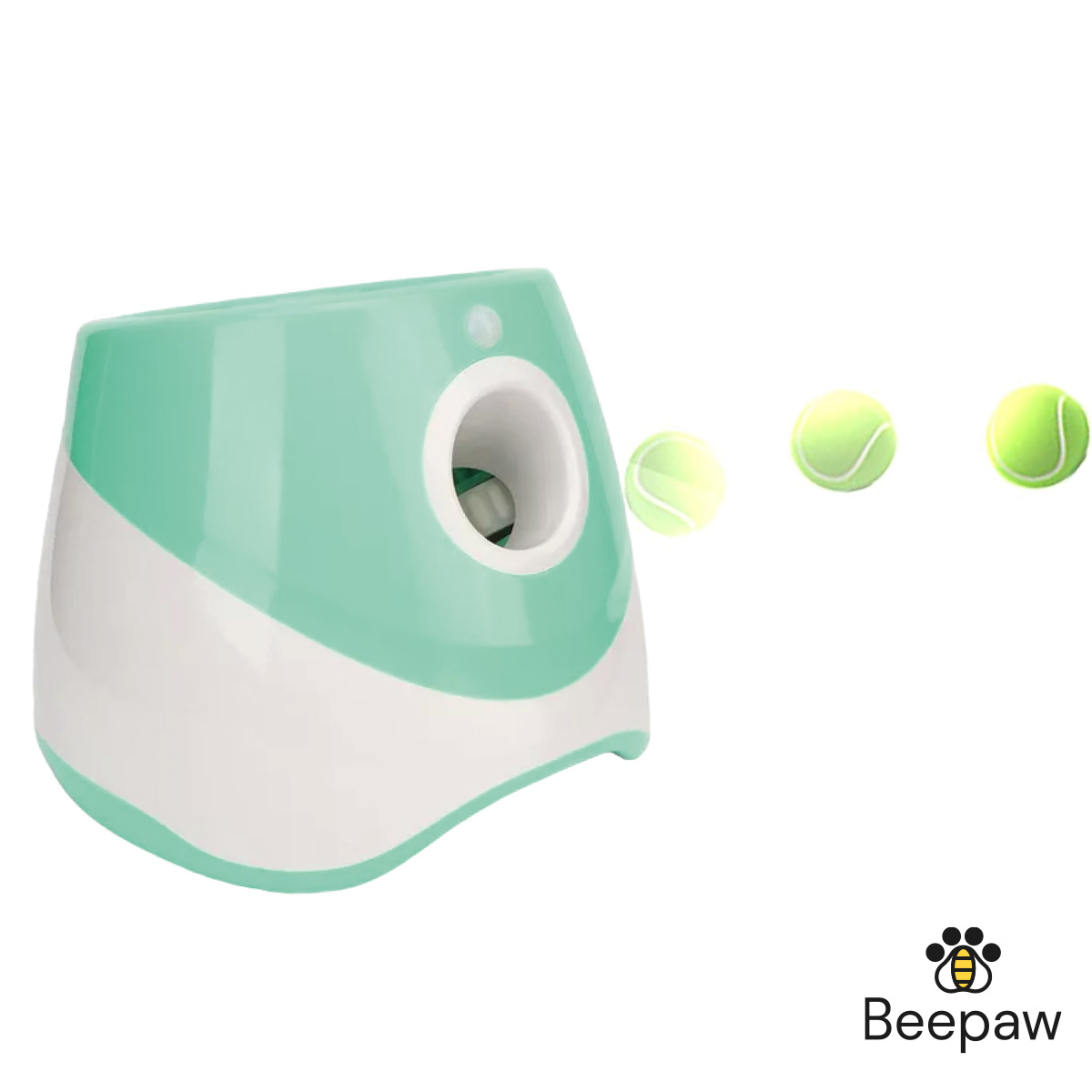 JUGUETE LANZAPELOTA INTERACTIVO BEEPAW SHOOT-E VERDE AGUA - Imagen 7