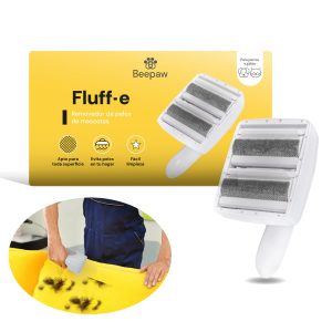 CEPILLO BEEPAW RECOLECTOR DE PELOS FLUFF-E BLANCO