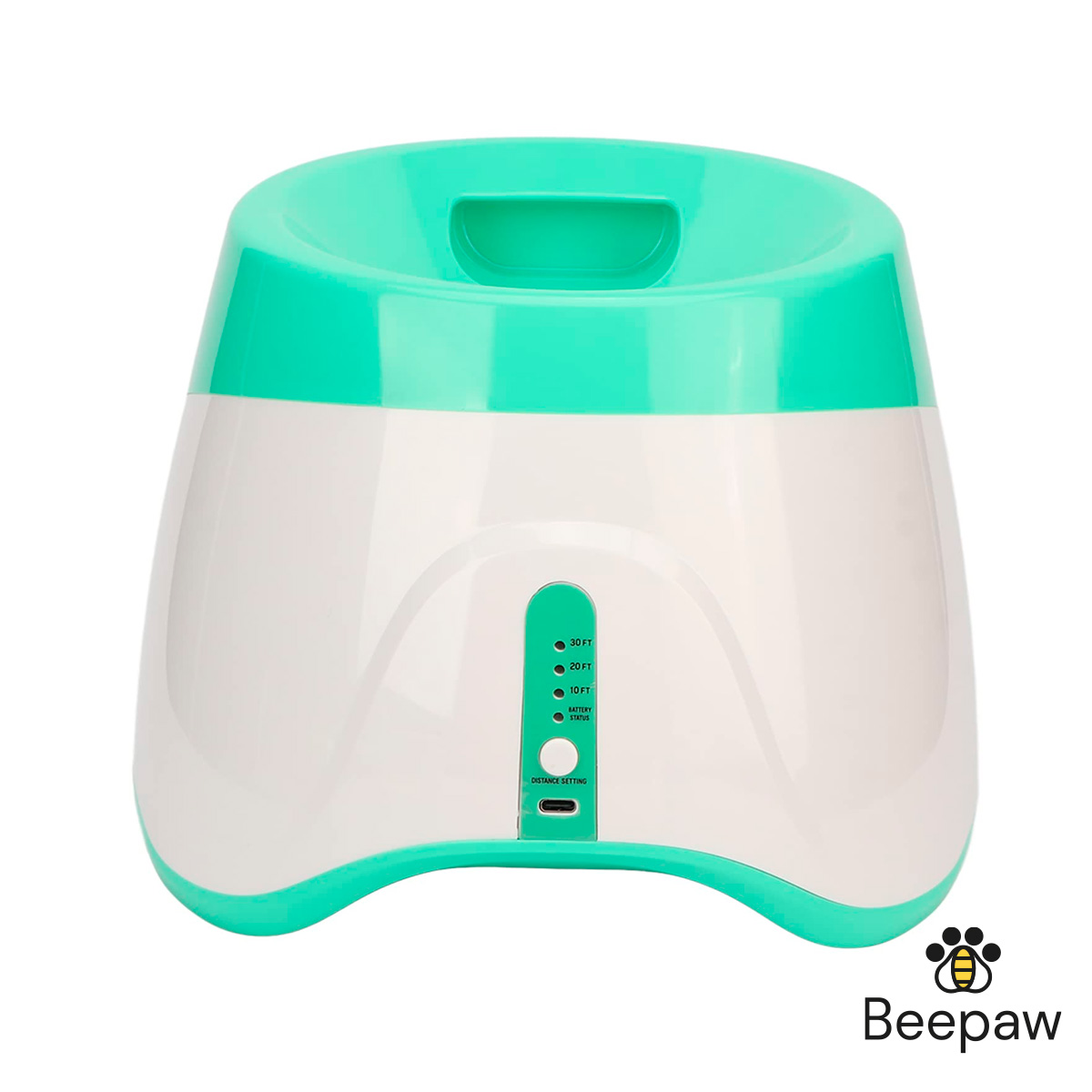 JUGUETE LANZAPELOTA INTERACTIVO BEEPAW SHOOT-E VERDE AGUA - Imagen 6